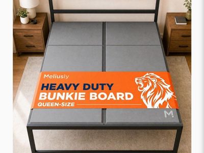 Meliusly Heavy Duty Bunkie Board Queen Size (60x80)