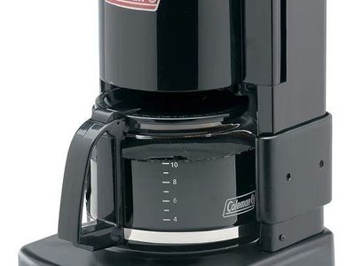 Coleman camping coffee maker