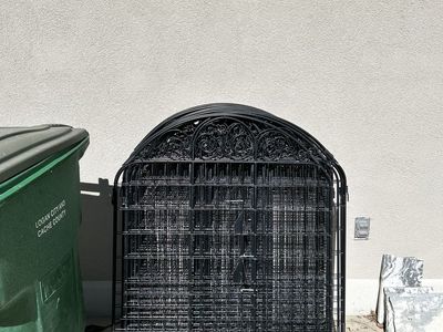 Black Fence Panels