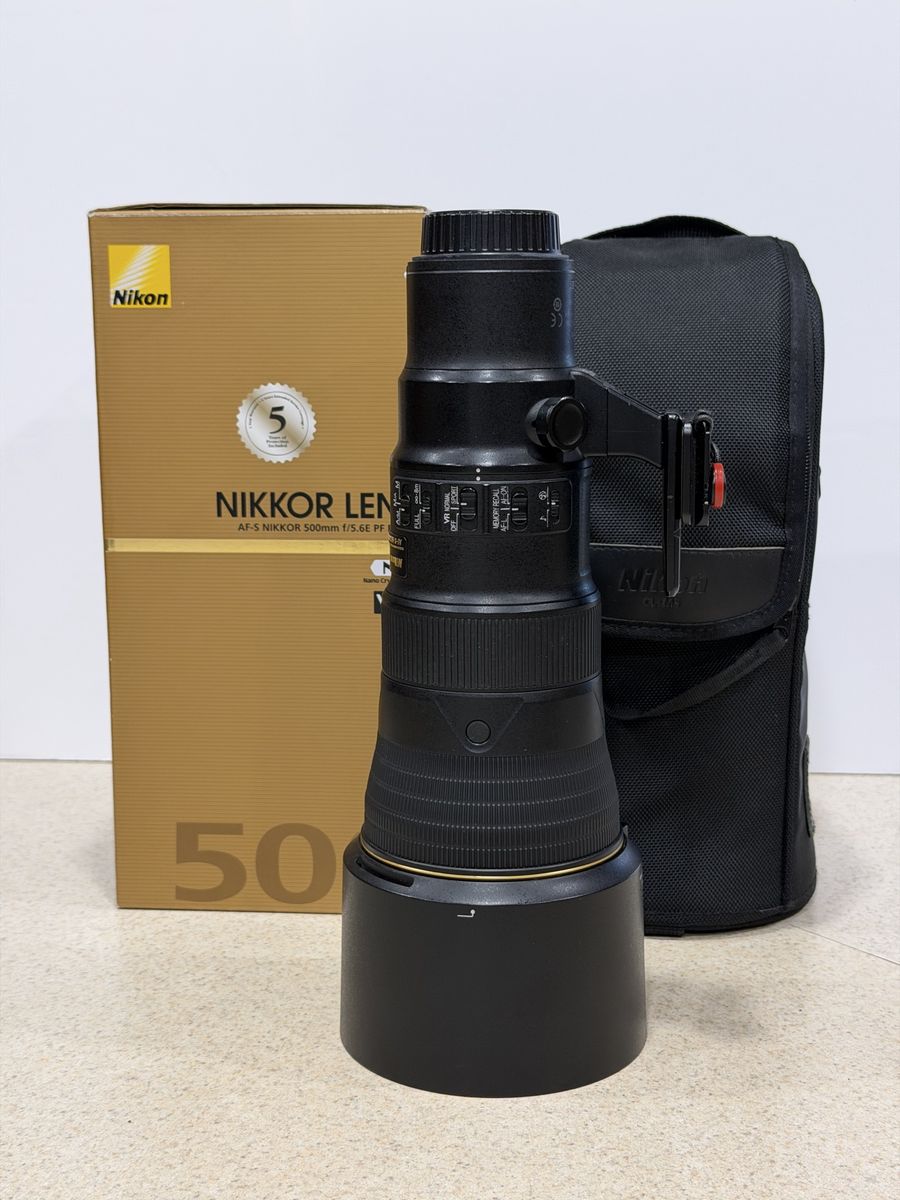AF-S NIKKOR 500mm f/5.6E PF ED VR