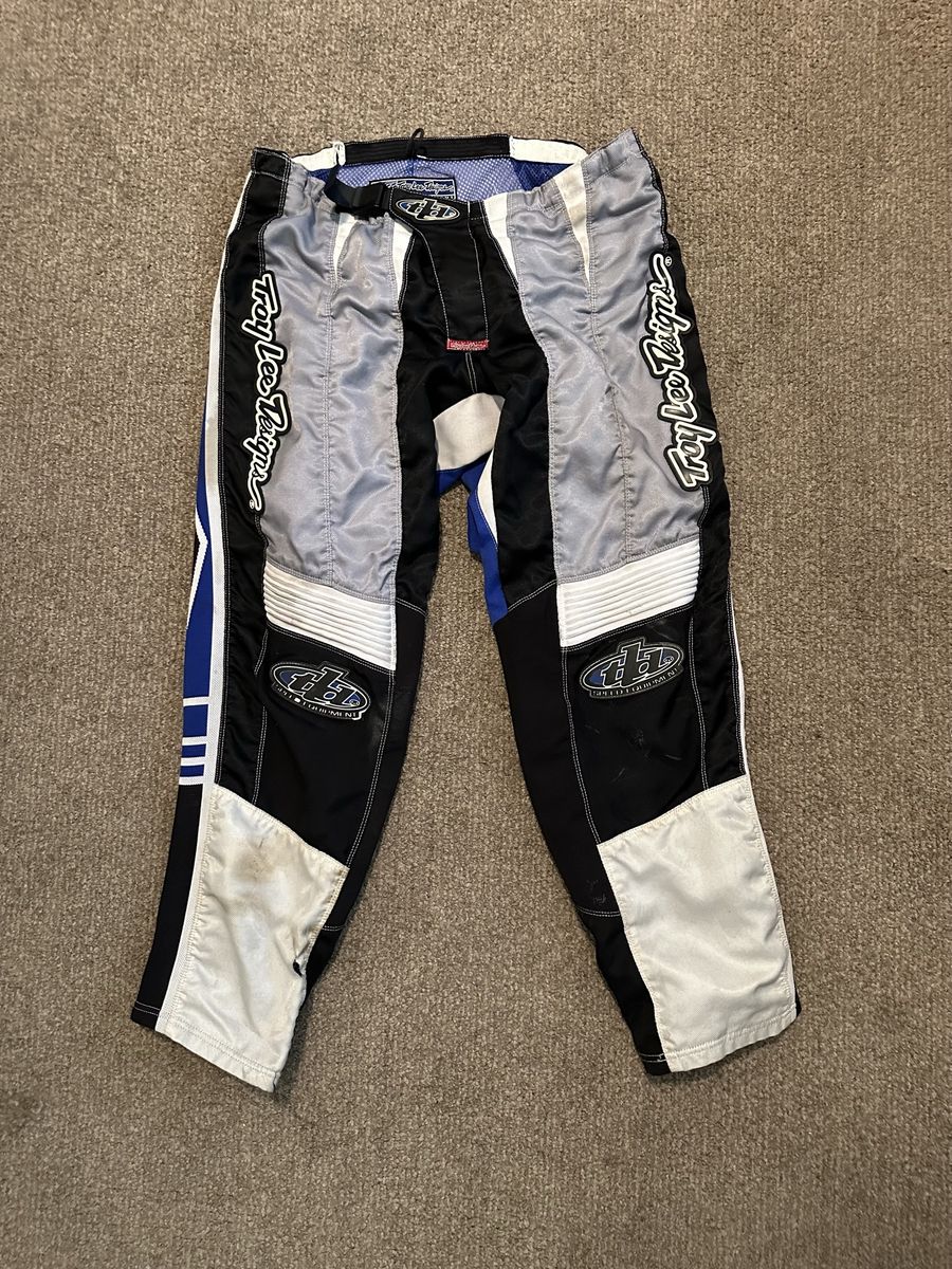 Motorcycle  MX Pants Black Blue and Joe Rocket mesh Motorcycle jacket 
