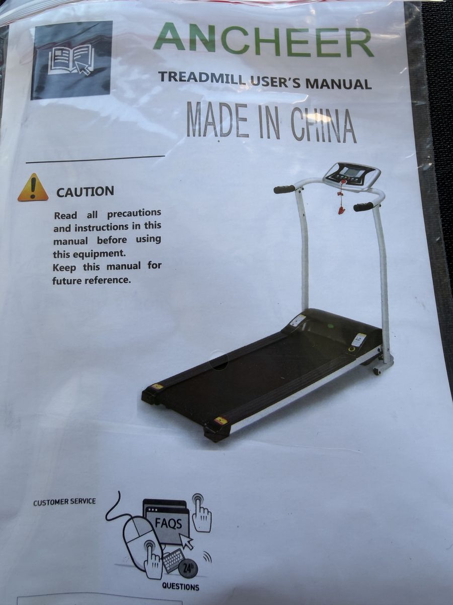 Ancheer Folding Treadmill for Home Use - Compact & Portable Electric Running Machine
