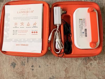 LUMEBOX Red Light Therapy Device - Portable Kit for Skin Rejuvenation & Recovery