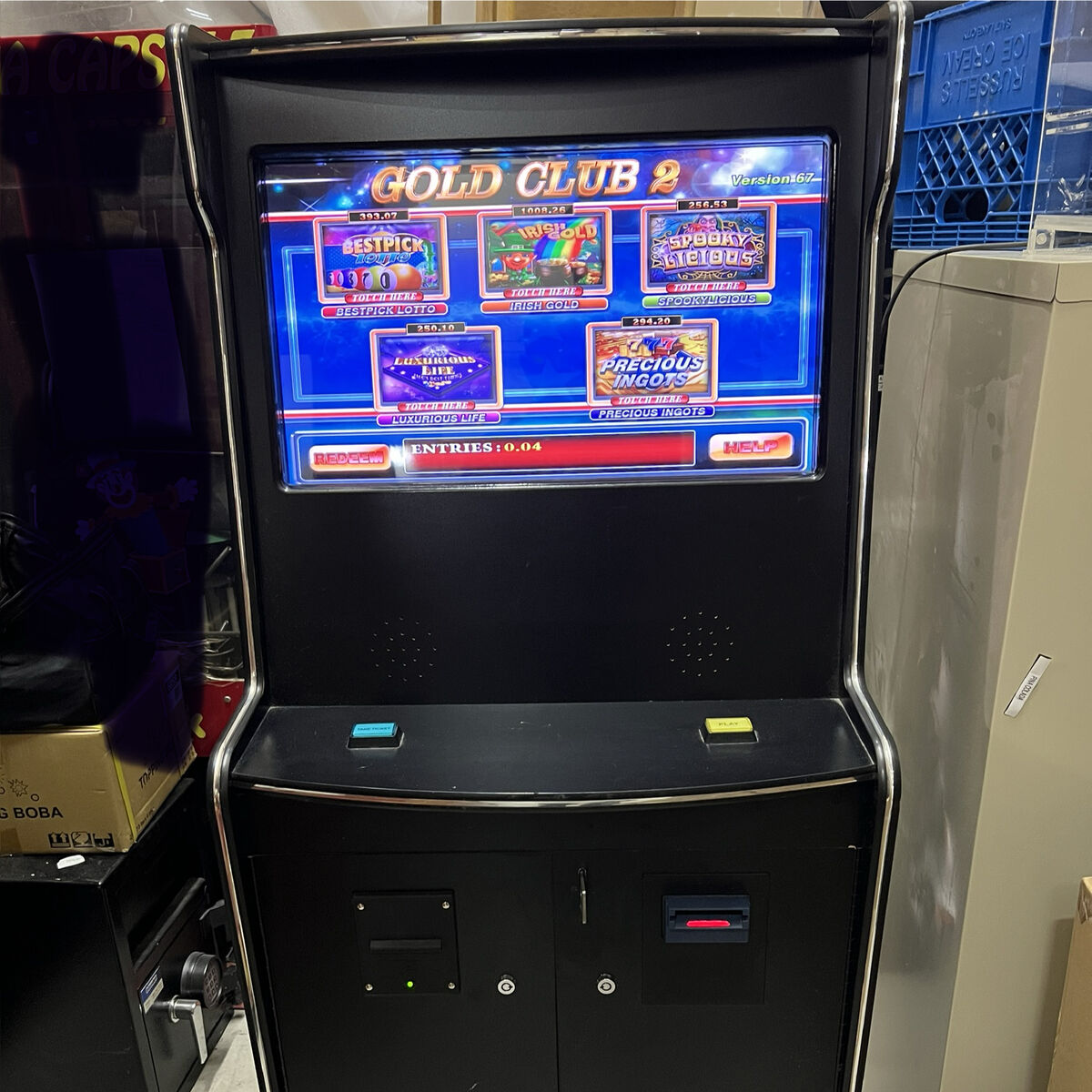 Gold Club Gaming Console