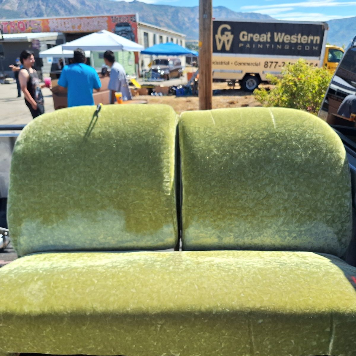 1940 Chevrolet Seat