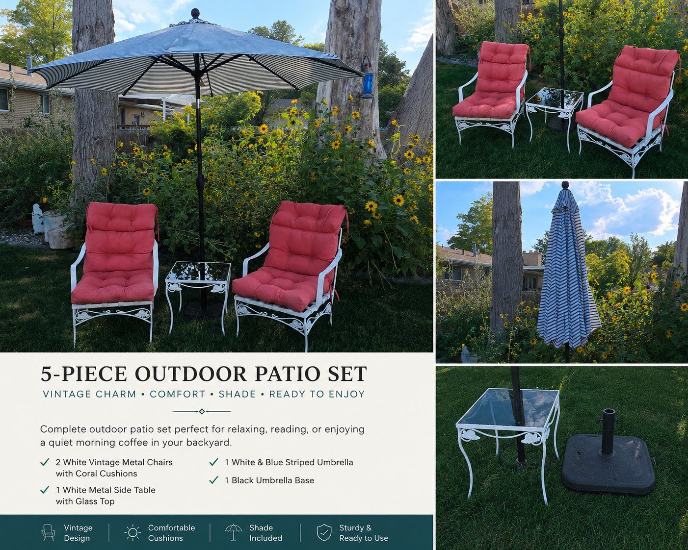 Vintage patio furniture 