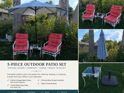 Vintage patio furniture