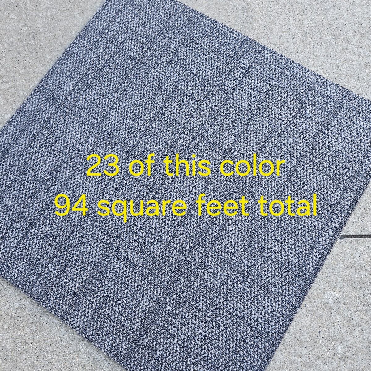 New carpet squares 2x2