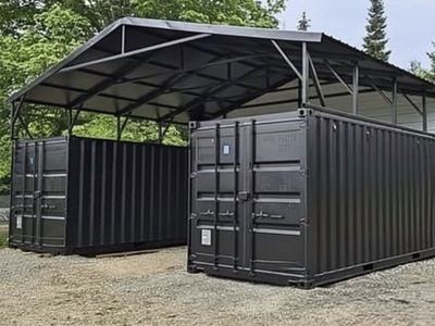 Shipping Container Slate Grey 20S One Trip