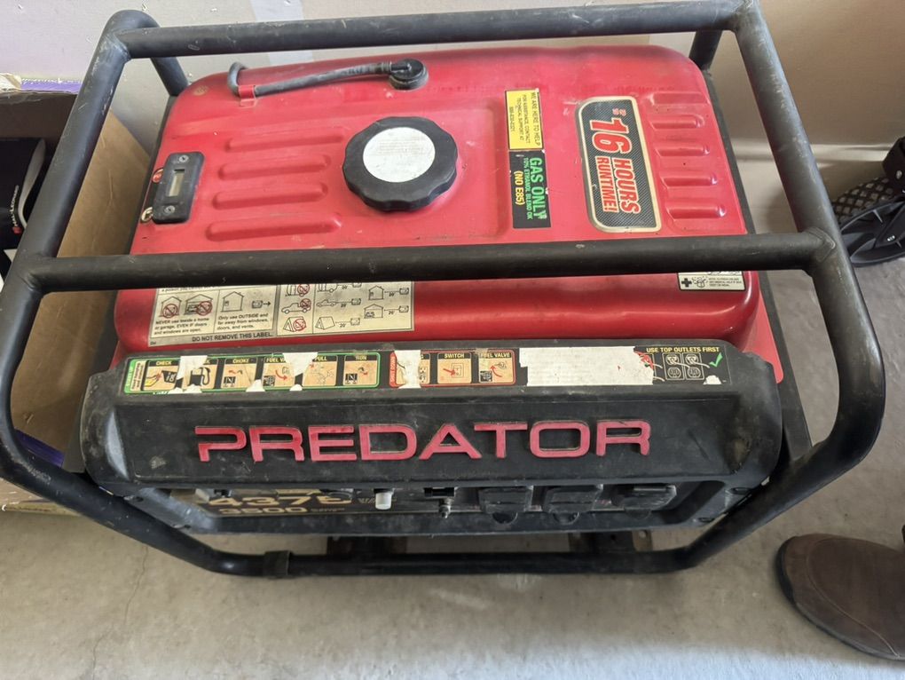Predator gas generator