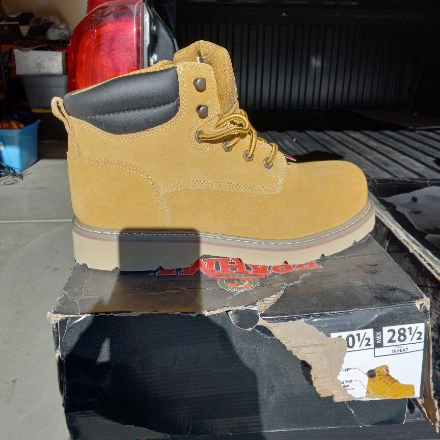 working boots steel toe
