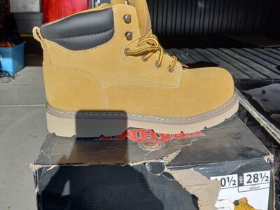 working boots steel toe