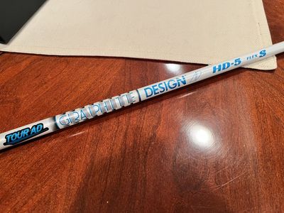 Graphite Design AD HD 5 stiff flex driver shaft