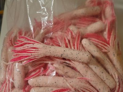 Bulk bag of Soft plastic tubes 4 1/2 inch