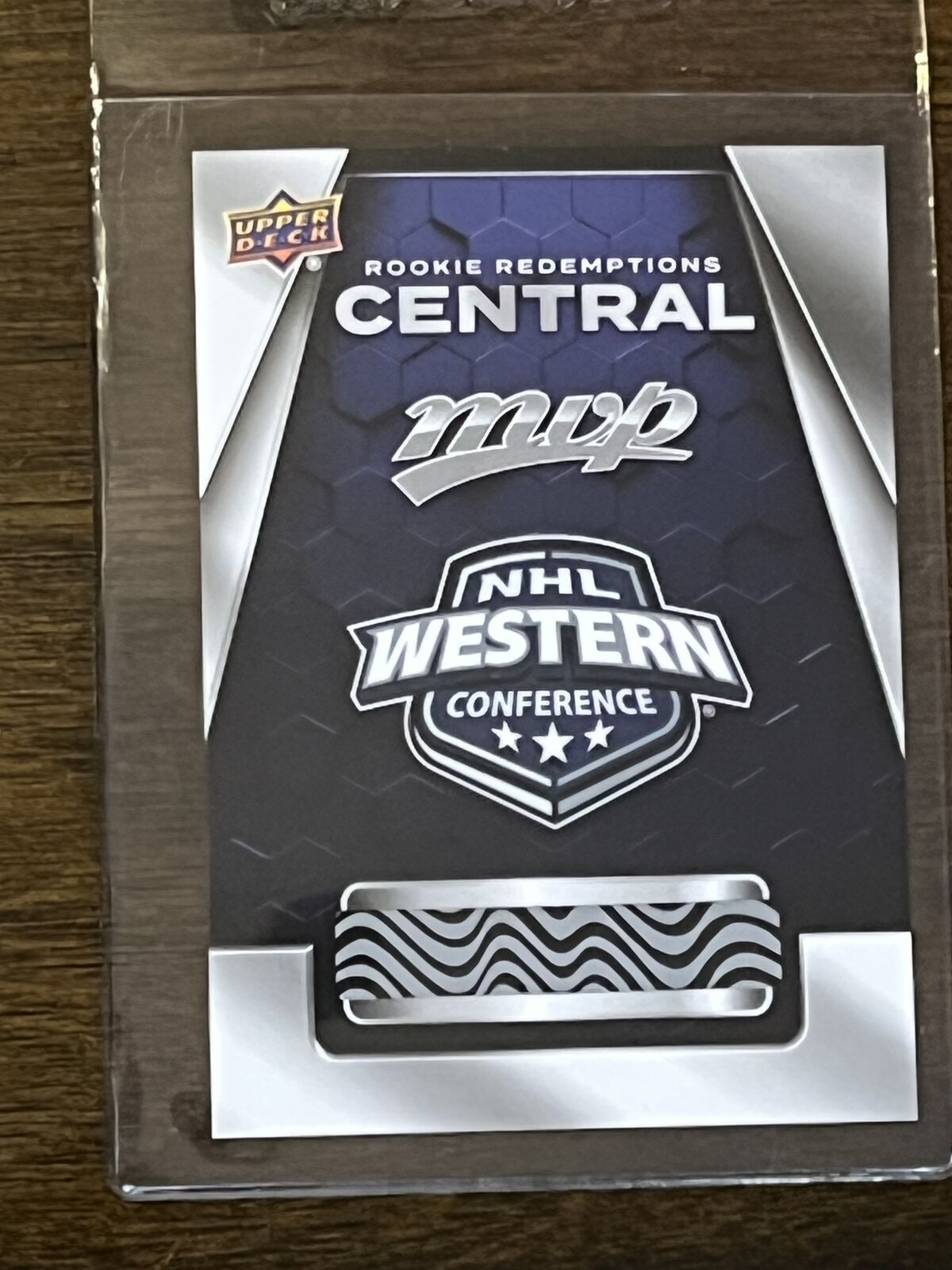 2025-26 Upper Deck MVP Hockey Card Rookie Redemptions Unscratched Central Division #RR-4