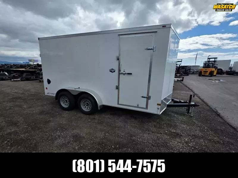 2025 7X14 Arrow American Hauler with Spare Enclosed Cargo Trailer