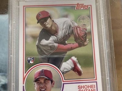 2018 Topps Update Shohei Ohtani #83-2 PSA 9 Mint Baseball Card
