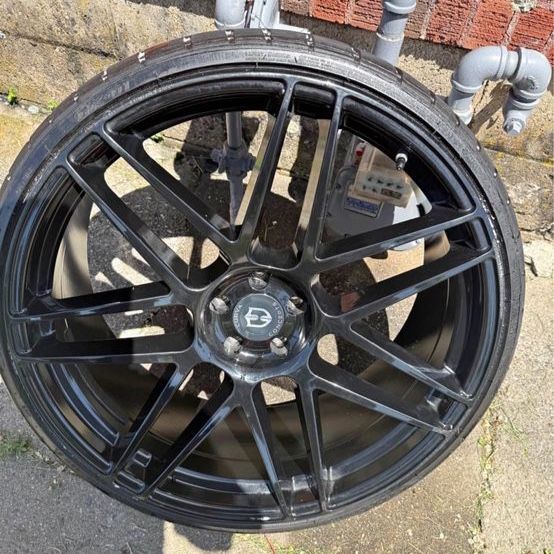 24” 5x120 lug pattern rims and tires