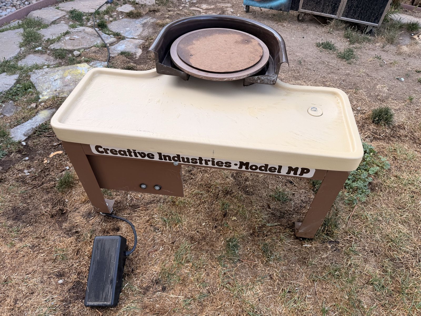 Creative Industries Model MP Pottery Wheel with Foot Pedal