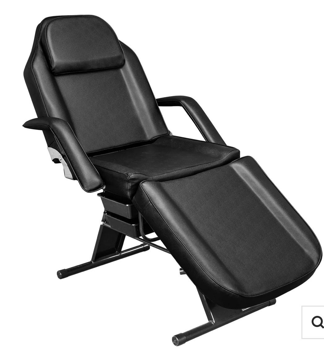 NEW OmySalon SBWD 72in Adjustable Facial Massage Bed w/2 Beauty Baskets