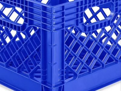 Milk crates (multiple)