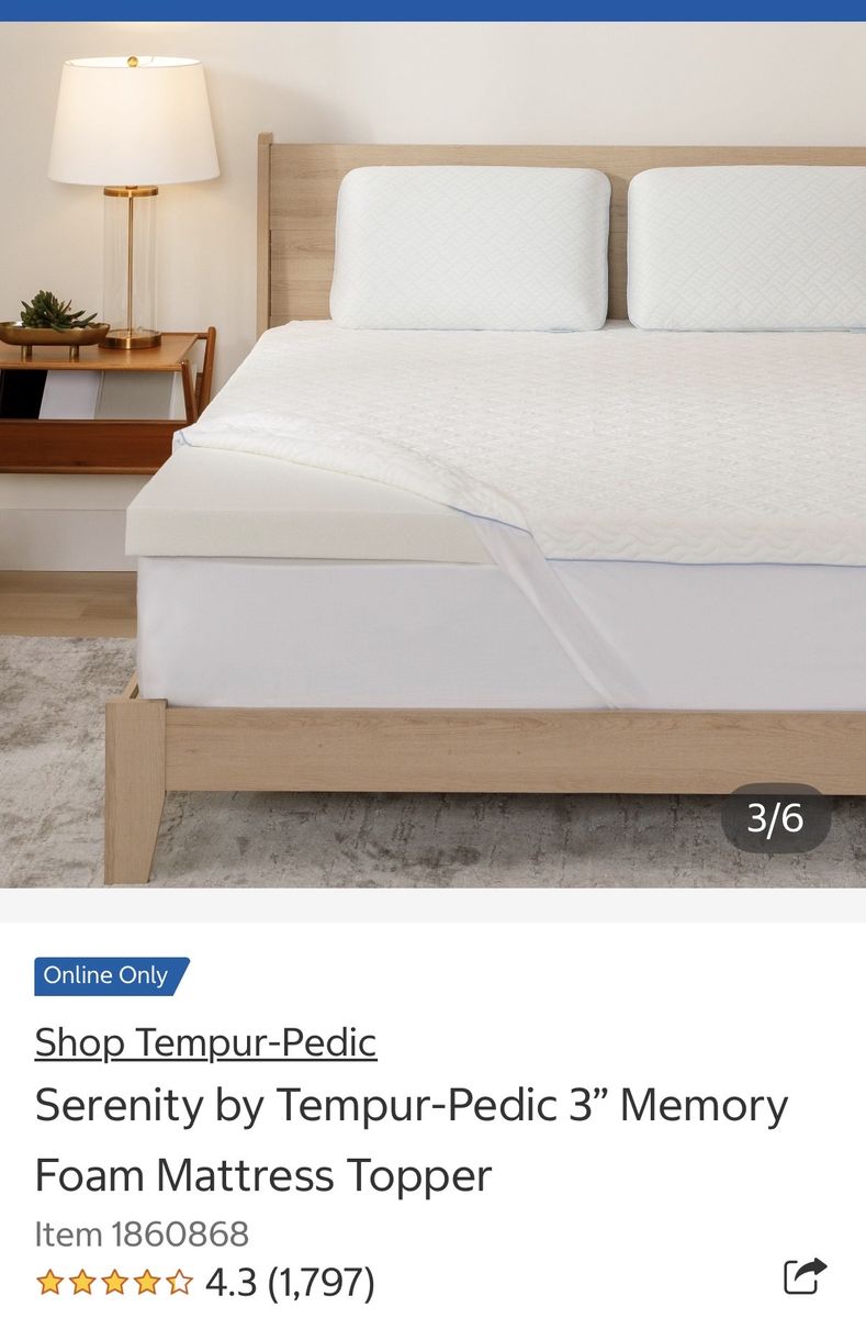 King size mattress topper