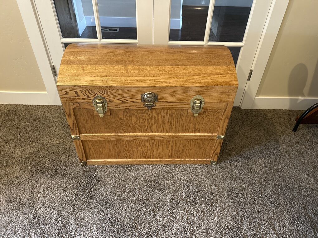 Modern Steamer Trunk-ceder Chest