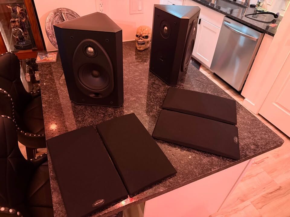 Polk Audio FX500i Surround Speakers.