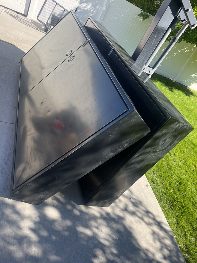 Heavy Steel Boxes, 2 Available