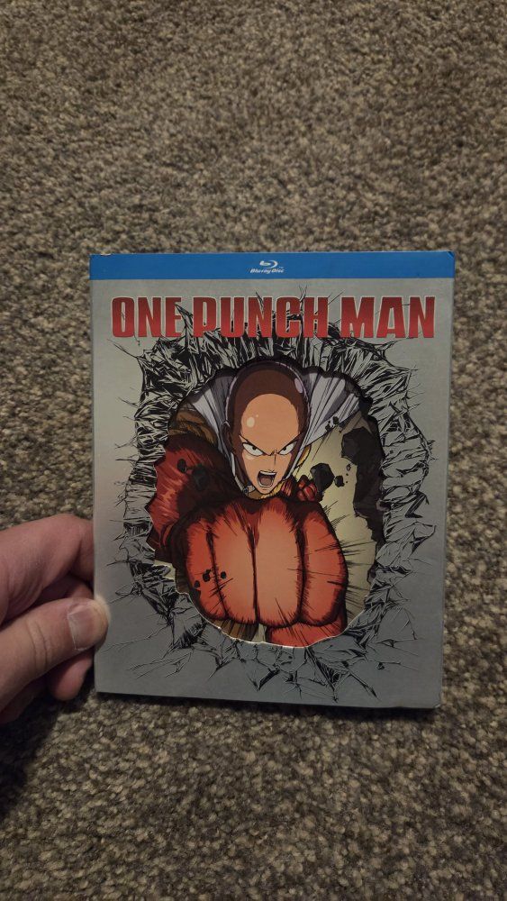 One Punch Man Season One Limited Edition Blu-ray DVD Anime - Used