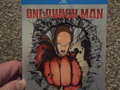 One Punch Man Season One Limited Edition Blu-ray DVD Anime - Used