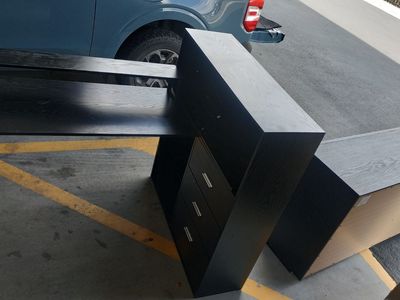 Corner desk.