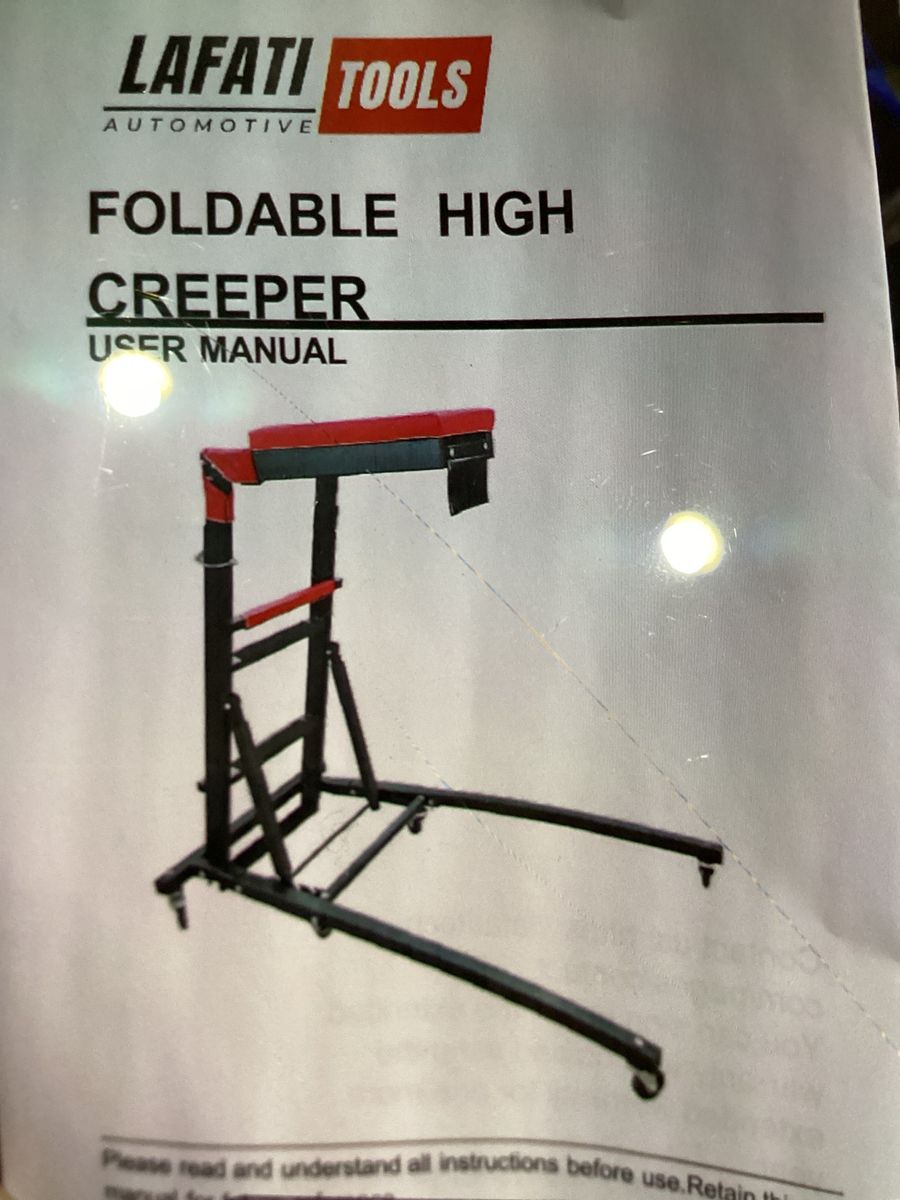 Lafati Automotive Foldable High Creeper New