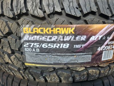 275/65r18 blackhawk ridgecrawler at
