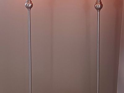 Stainless Steel Floor Torch Lamps