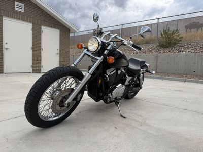 2003 Honda Shadow Spirit Cruiser Motorcycle - Black