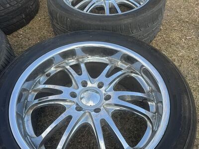 Chrome Wheels Off A 94 Chevy