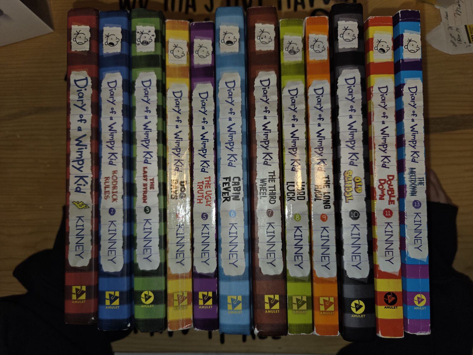 12 diary of a wimpy kid chapter books