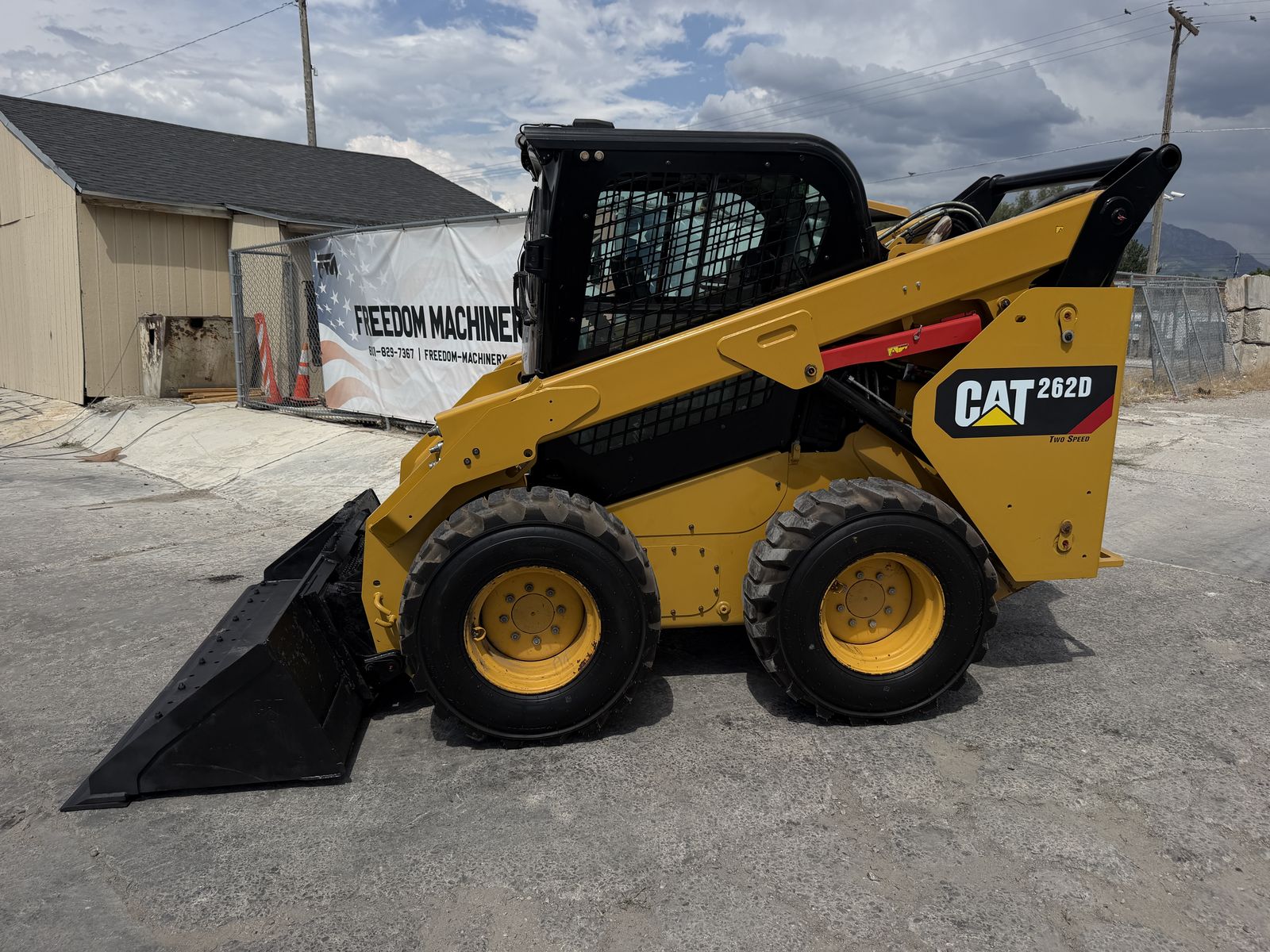2015 Cat 262D Skid Steer Loader Tractor