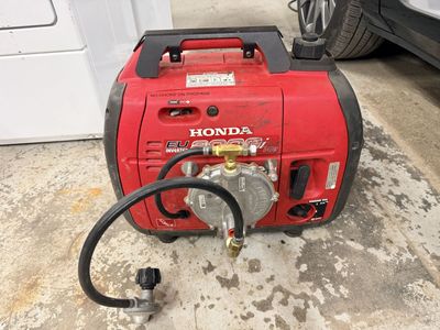 Honda EU2000i Companion Portable Inverter Generator with Propane Conversion Kit