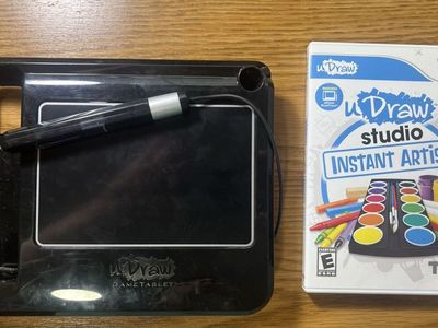 UDraw Studio Instant Artist and Game Tablet