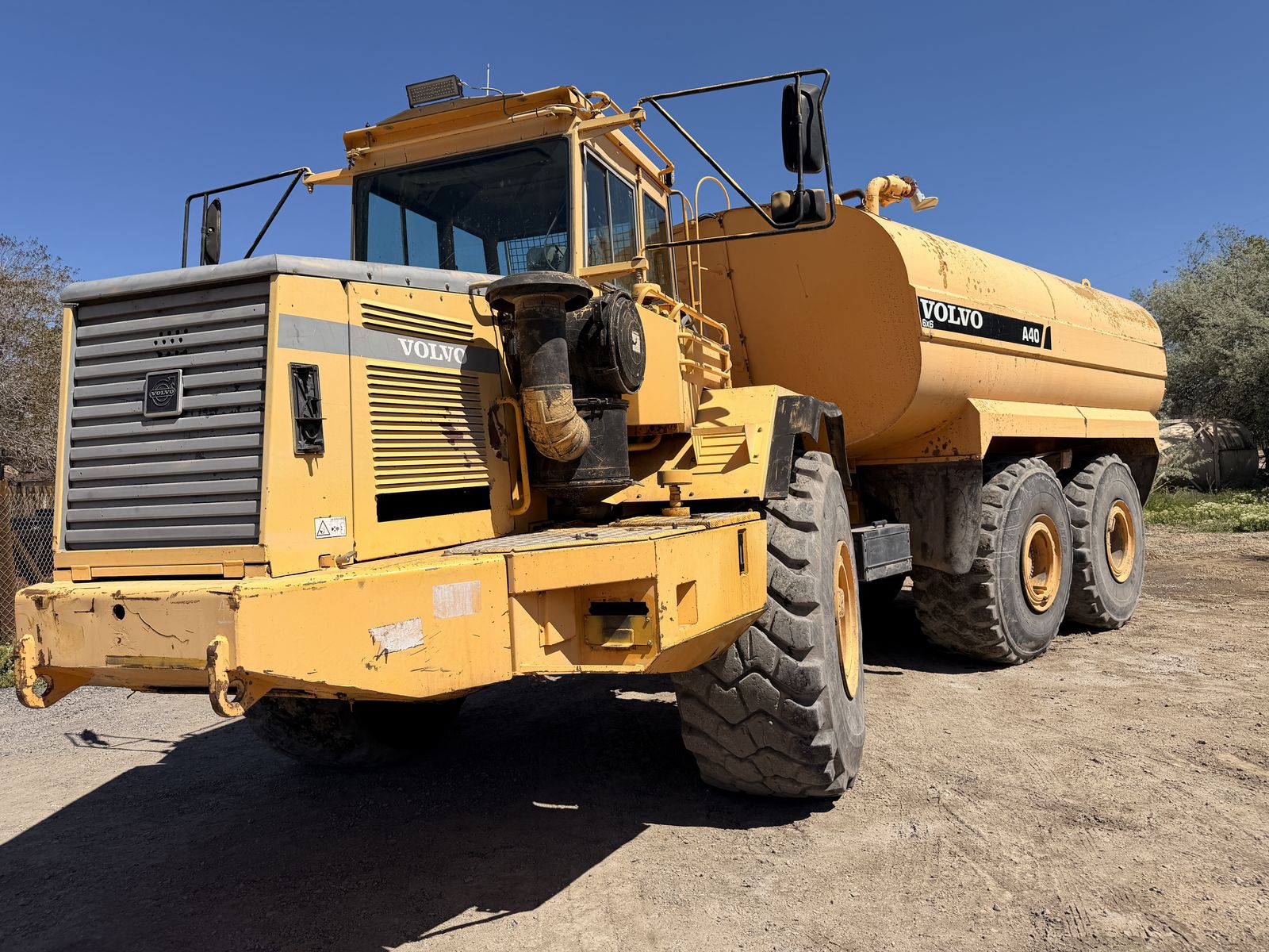 Water Truck, Volvo BM A40 Pre Def, Diesel Articulated
