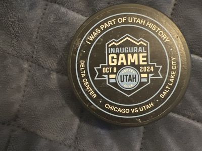 Utah Hockey Club Puck