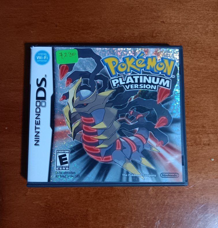 Pokémon Platinum Version (Nintendo DS, 2009) Complete in Box CIB Tested Working.