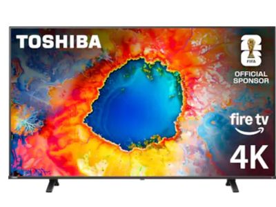 Toshiba 75-inch 4K UHD Smart Fire TV - Voice Remote & Streaming Apps Included