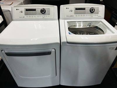 Lg Electric Top Load Set