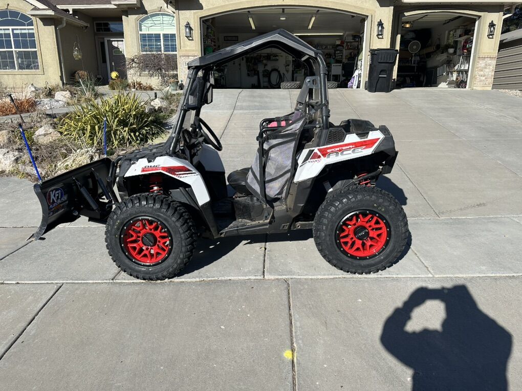 2014  Polaris Ace 325 With Aluma 5410 Trlr