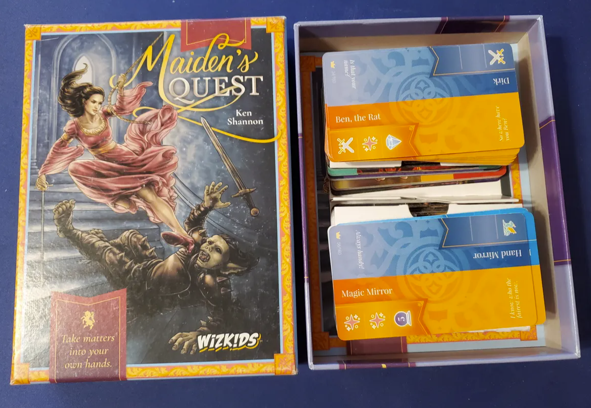 Maiden's Quest Solo Card Game