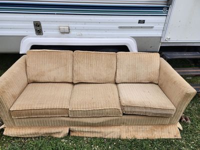 Sofa couch with hide-a-bed