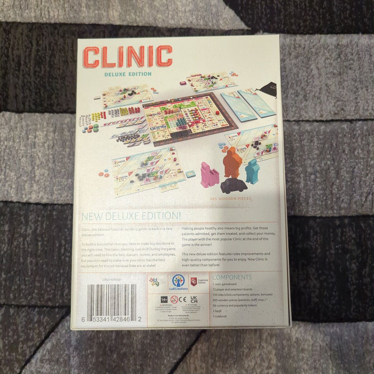Clinic Deluxe Edition board game